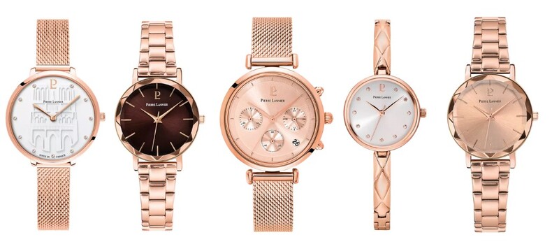montre rose gold pierre lannier montargis
