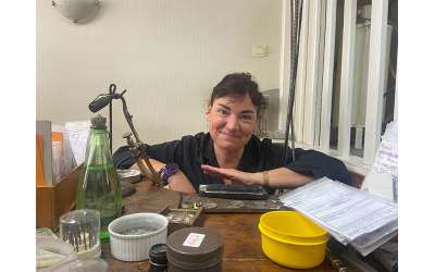 Au cœur de l’atelier depuis plus de 20 ans… 